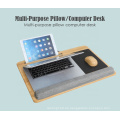 LP1093 OEM ODM Home Office Tragbarer Bambus -Laptop -Lap -Schreibtisch mit Geräteketten